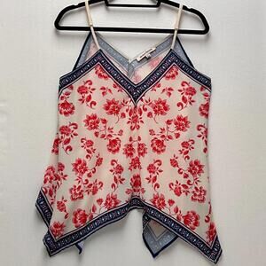 This Jealous Tomato Handkerchief Hem Cami Top